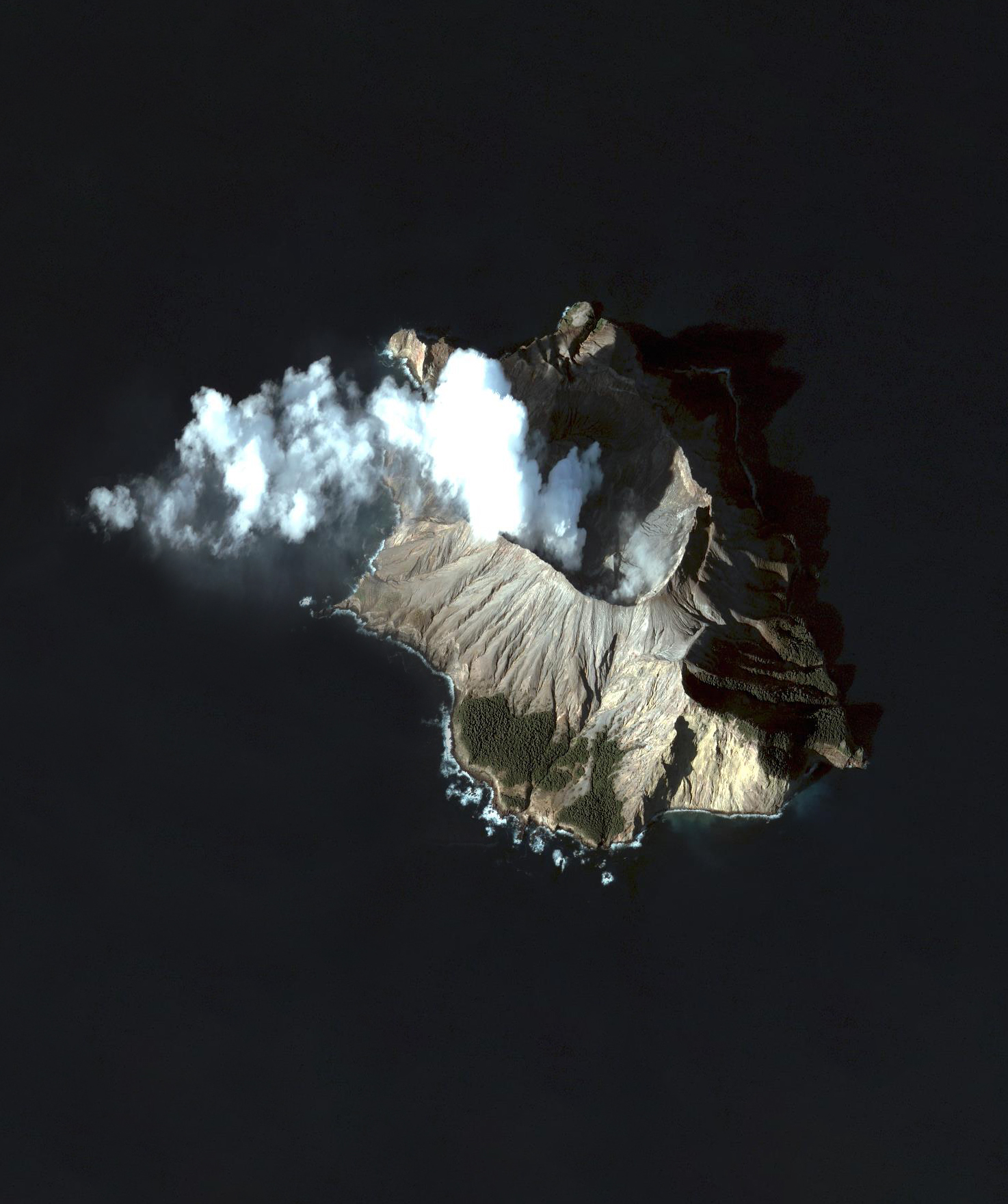 4/9/2016 Whakaari / White Island Bay of Plenty, New Zealand 37°31′S 177°11′E Whakaari, also known as White Island, is an active stratovolcano, situated 48 km (30 mi) from the North Island of New Zealand in the Bay of Plenty. Whakaari is New Zealand's most active volcano, and has been built up by continuous eruptions over the past 150,000 years. The island is approximately 2 km (1.2 mi) in diameter and rises to a height of 321 m (1,053 ft) above sea level.