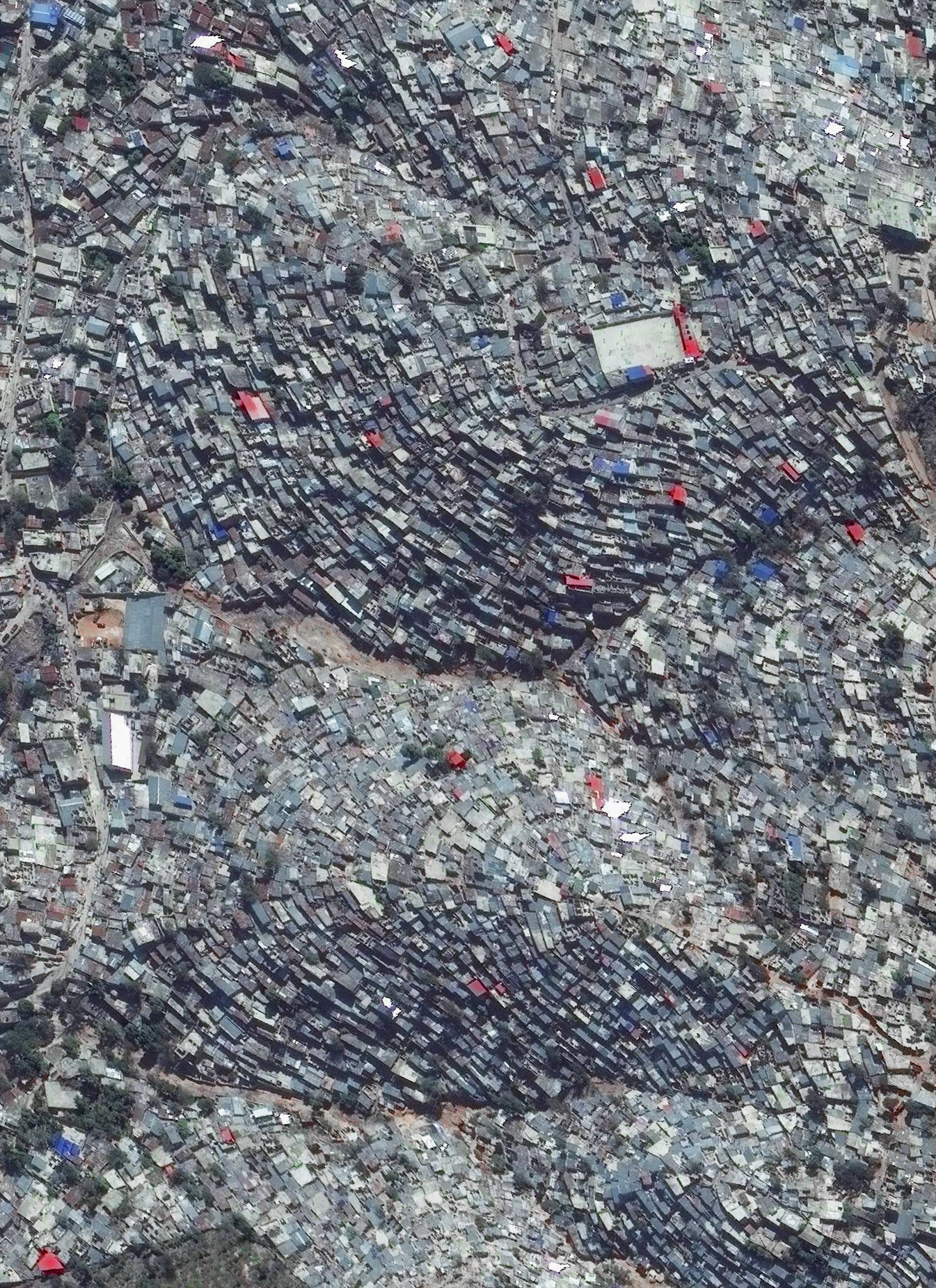 Our thoughts are with the people of Haiti following the loss and damage the country is facing in the wake of Hurricane Matthew. In the city of Jeremie, it is estimated that 80% of the buildings have been flattened by the storm. We encourage you to check out the link below to learn more about how you can help. Unfortunately, we don’t have any imagery yet of the areas most affected by the storm, so this Overview shows houses covering the steep hillsides of the Killick Stenio Vincent neighborhood in the capital city of Port-au-Prince. https://weather.com/news/news/hurricane-matthew-how-help