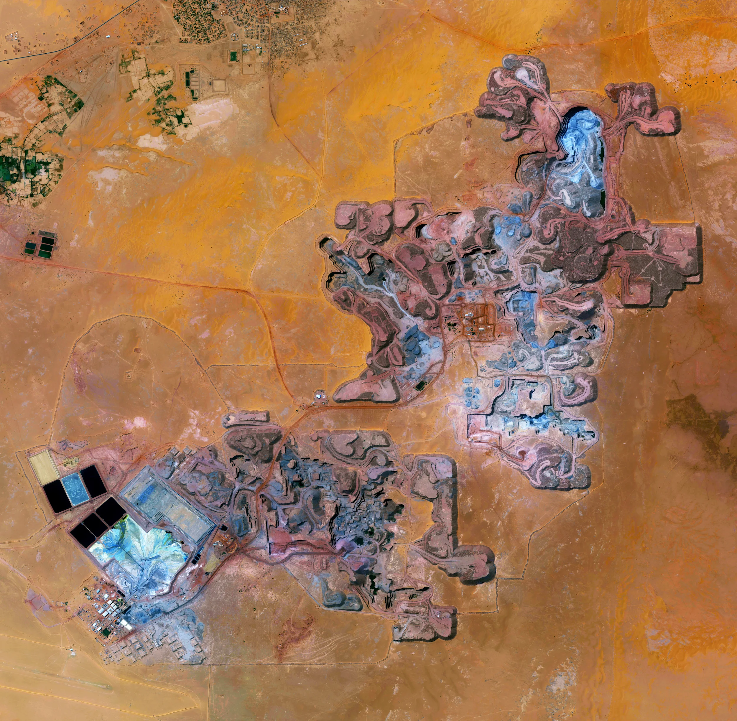10/22/2016 Arlit Uranium Mine Arlit, Niger 18°44′N 7°23′E With just three days until the release of “Overview”, I’m sharing a few of my favorite images from the book. Here’s one from the chapter all about mining, ‘Where We Extract’. The Arlit Uranium mine is located in Arlit, Niger. French nuclear power generation as well as the French nuclear weapons program are dependent on the uranium that is extracted from the mine - more than 3400 tonnes per year.