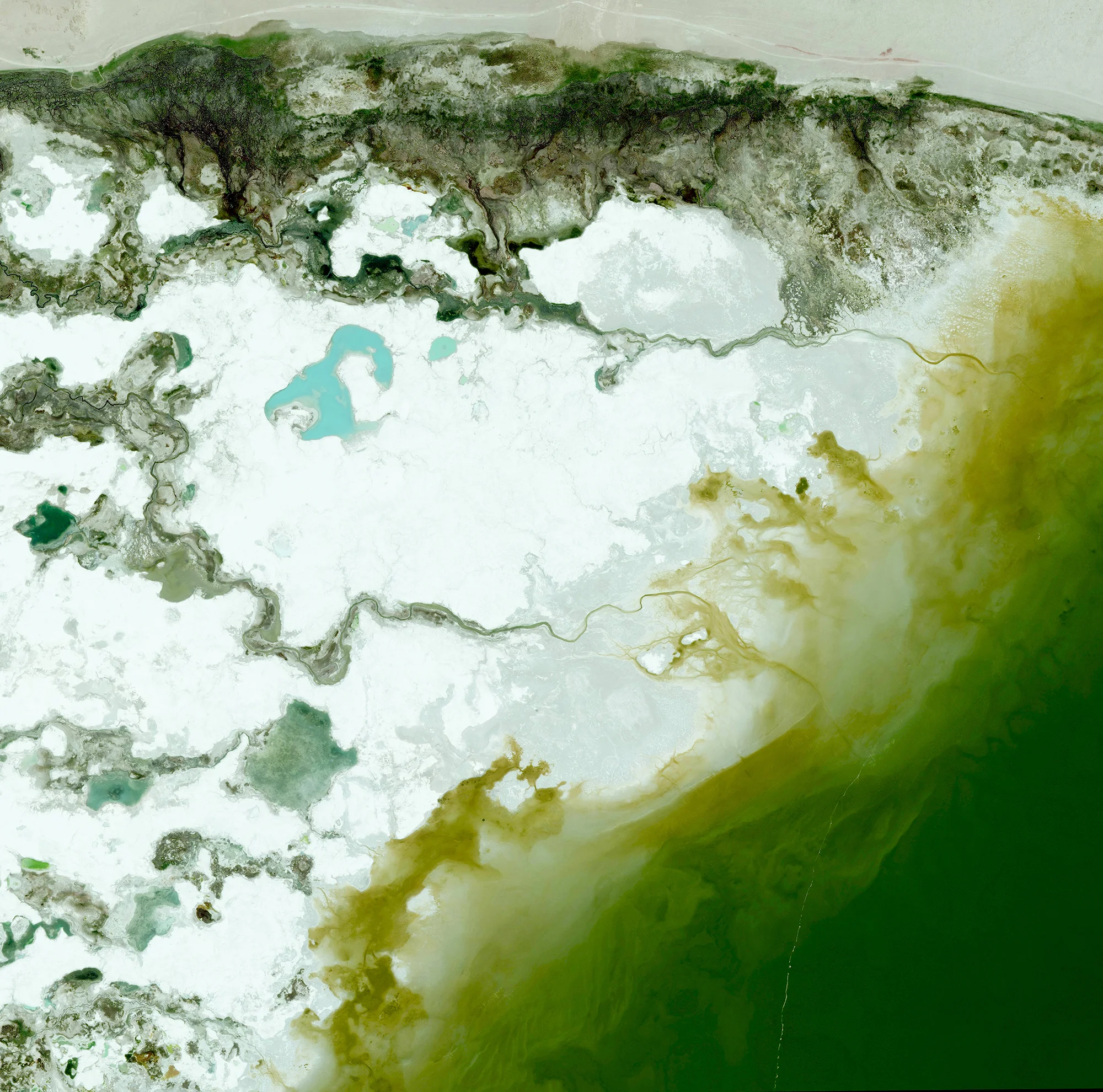 5/3/2017 Caiji Co China’s Tibet Autonomous Region 31.205285, 85.434498 Pictured here is Caiji Co, a body of water in the Ngari Prefecture of China’s Tibet Autonomous Region. At one point Ngari was the heart of the ancient kingdom of Guge, and later along with Ü and Tsang, composed Ü-Tsang, one of the traditional provinces of Tibet. Source imagery: DigitalGlobe