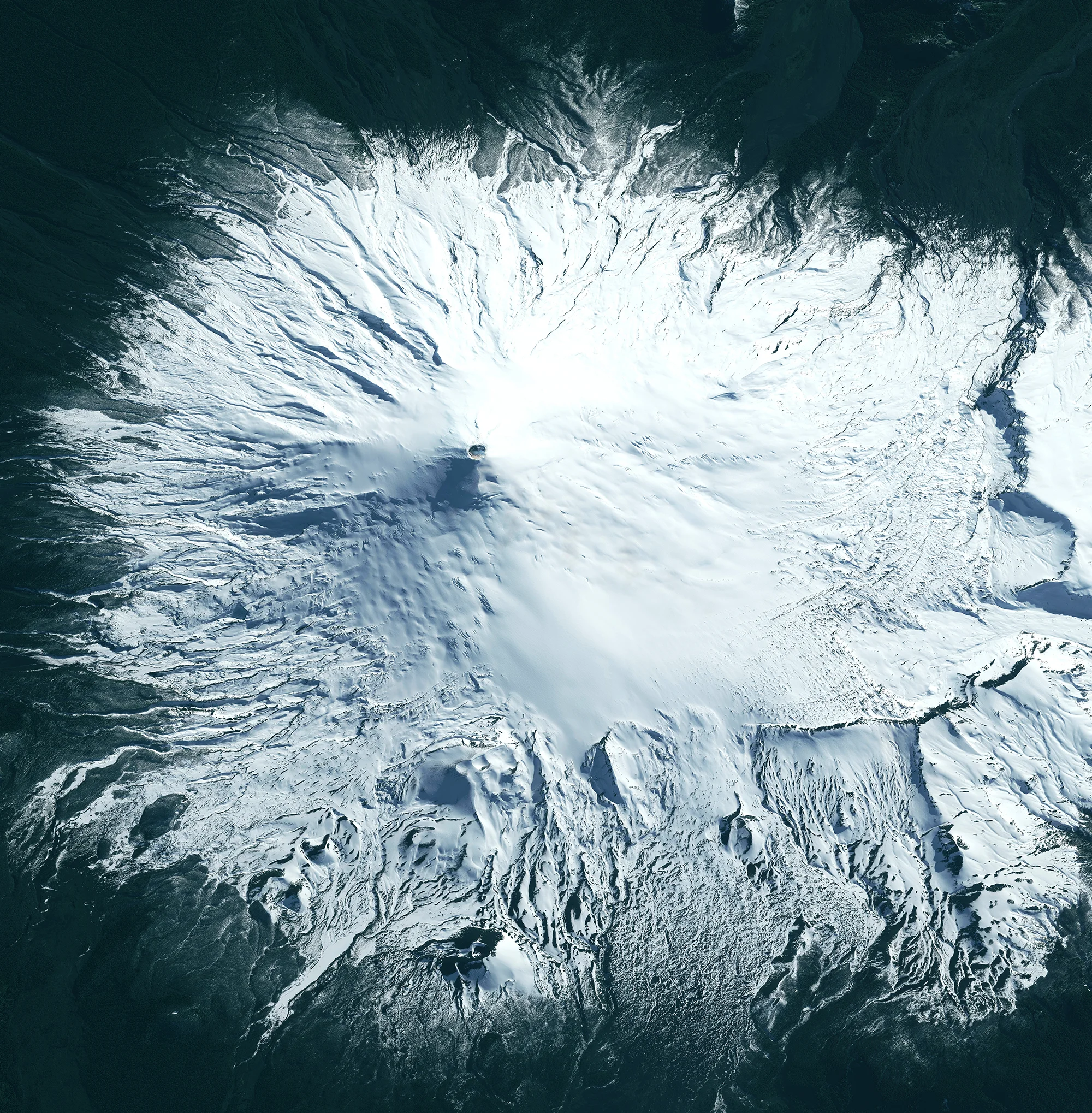 5/4/2017 Villarrica Chile -39.423184, -71.939279 Villarrica, a volcano in the Chilean Central Valley, is one of the few volcanoes in the world with a lava lake in its crater. Rising 2,860 m (9,380 ft), Villarrica covers an area of 400 square kilometers. The volcano’s most recent serious eruption was in 2015, which caused the evacuation of thousands of people in nearby communities. Source imagery: DigitalGlobe