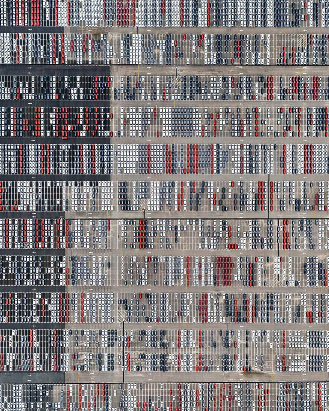 Thousands of vehicles sit on a lot at Honda's Pegoh assembly plant in Melaka, Malaysia. Covering more than 1 million square feet (96,000 square meters), this facility has a total production capacity of 100,000 vehicles per year, or about 400 vehicles per day. In 2017, the Malaysia Automotive Association reported nearly 28.2 million vehicle registrations nationwide — 0.88 vehicles for every person in the country. 2.428088°, 102.203948° Source imagery: Lloyd Zed