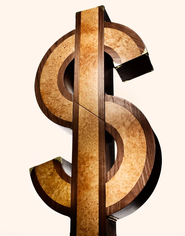 Money Magazine, Custom Sculpture (2014)