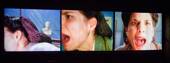 Photo: Barbara Zimonick "Laara Sadiq plays cleverly with film noir as Inez, the old-fashioned predatory lesbian" -San Francisco Chronicle "Superb:Laara Sadiq takes the role of the stereotypical man hating lesbian and makes is witty and coolly sophisticated" -Colin Thomas Georgia Straight "Laara Sadiq cuts to the bone as the lesbian secretary Inez, her raspy snarl a mordant counterpoint to:bottle blond Estelle" -Eleni Deacon Eye Weekly "The women are fiercely specific, Laara Sadiqs bruised incisiveness as Inez balancing the elegant meltdown of Estelle" -Robert Cushman National Post "Flawless" -Rob Clark Calgary Herald