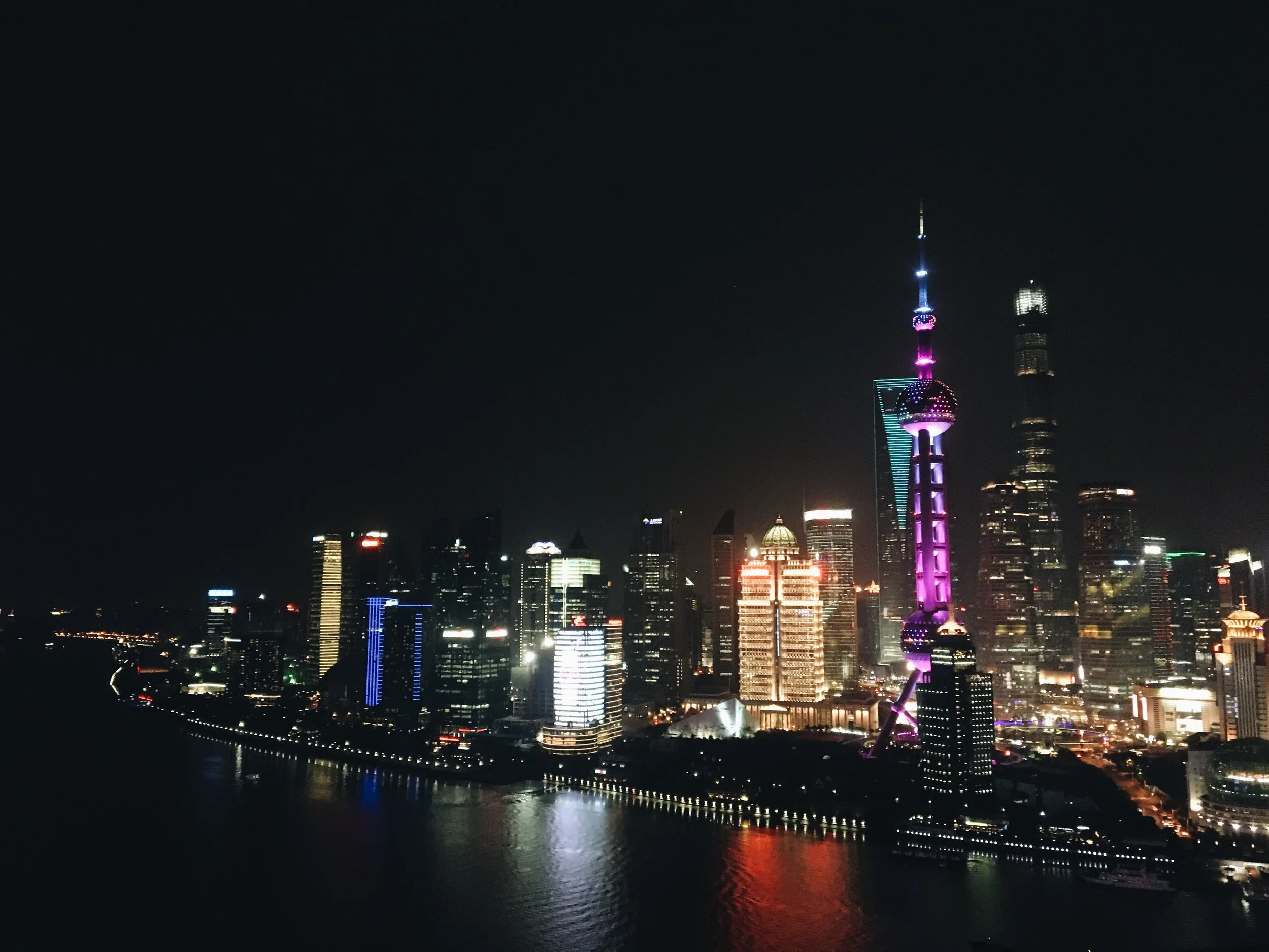 The City with a slogan of "Pearls of The East" Shanghai, China 2017
