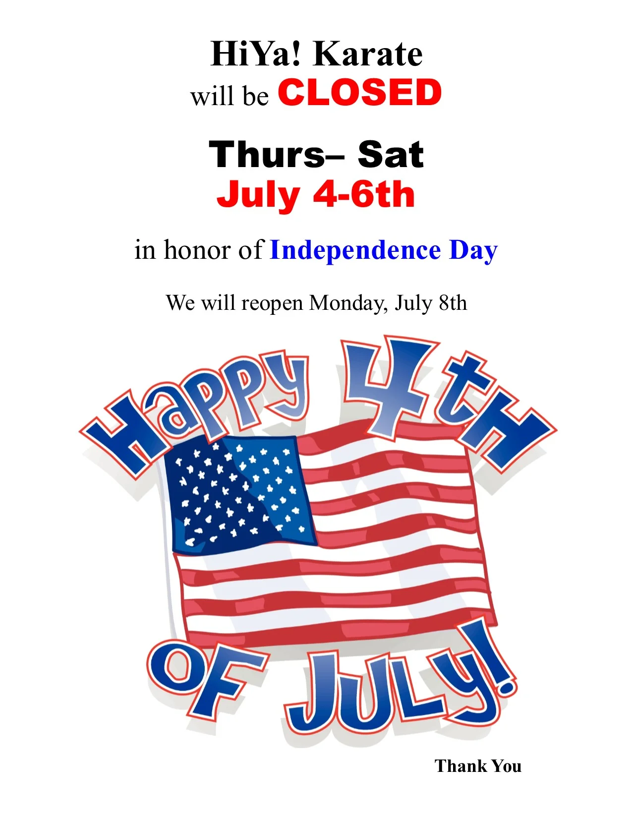 Closed 4th of July.jpg