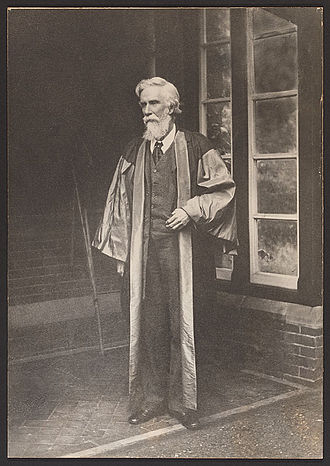 Albert Venn "A. V." Dicey (1835 – 1922) was a British jurist and constitutional theorist, and was the younger brother of Edward Dicey. He is most widely known as the author of An Introduction to the Study of the Law of the Constitution (1885). Dicey popularised the phrase "rule of law", although its use goes back to the 17th century.