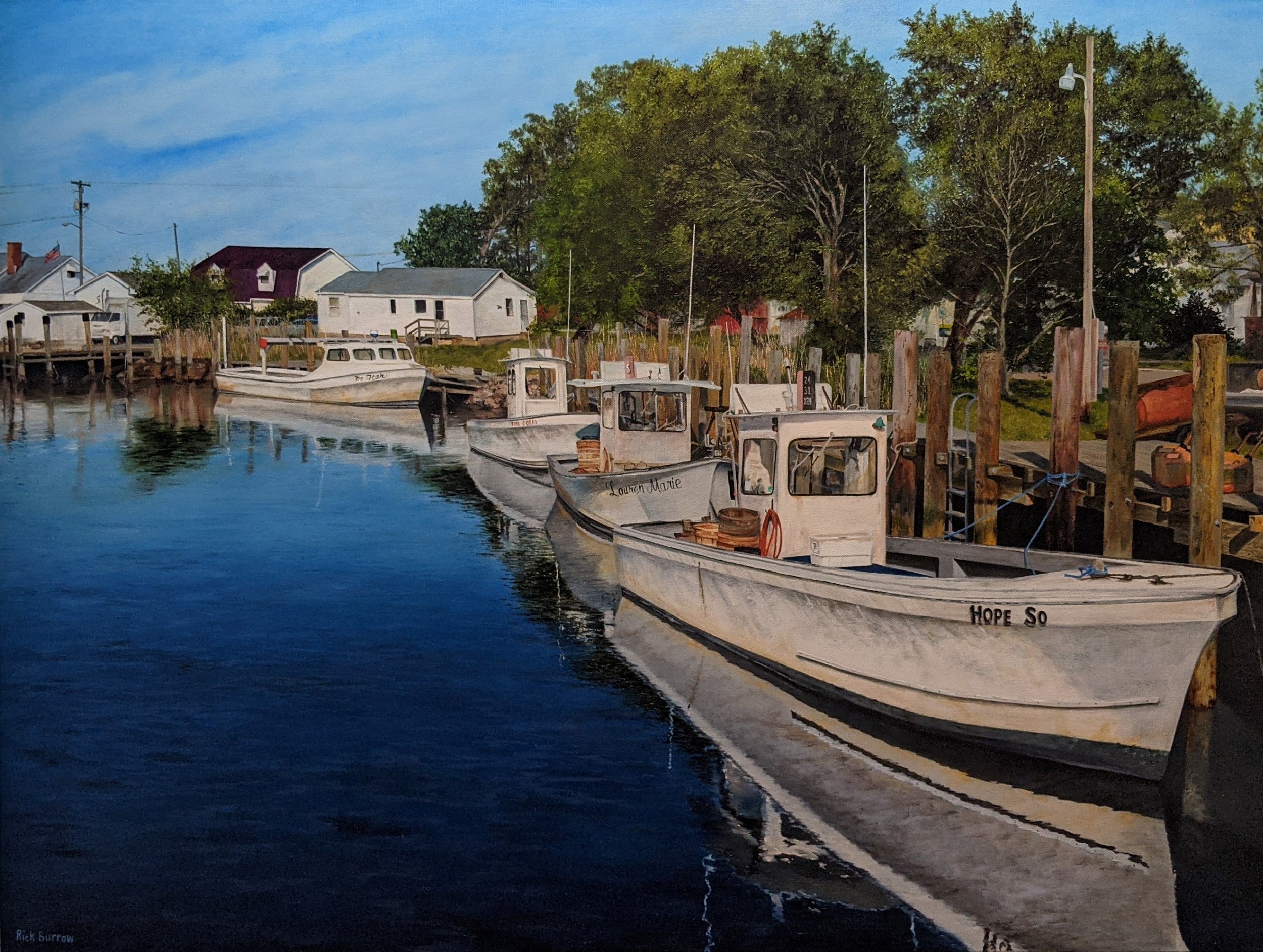 Dockside At Leipsic