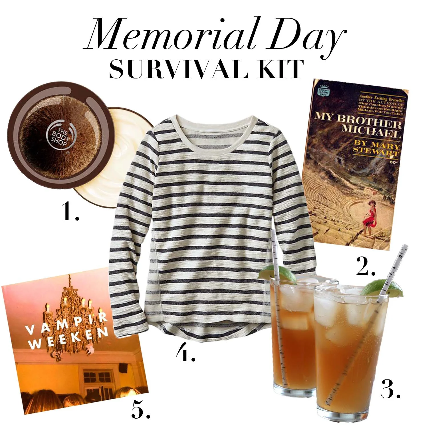 Memorial Day Survival Kit | Design: Laura Messersmith