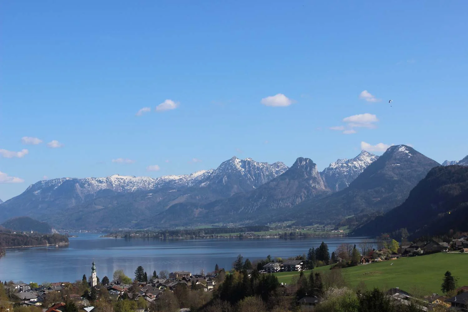 St. Gilgen and Lake Wolfgang, Austria | Image: Laura Messersmith