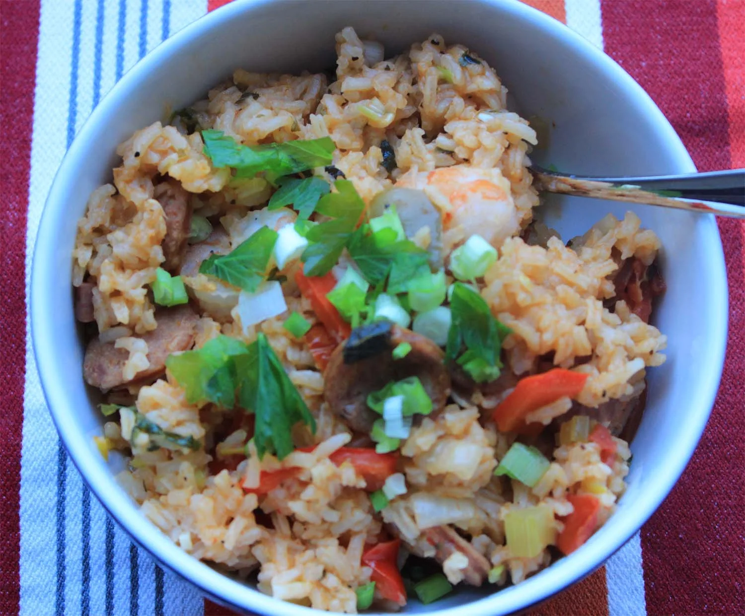 Shrimp & Sausage Jambalaya | Image: Laura Messersmith