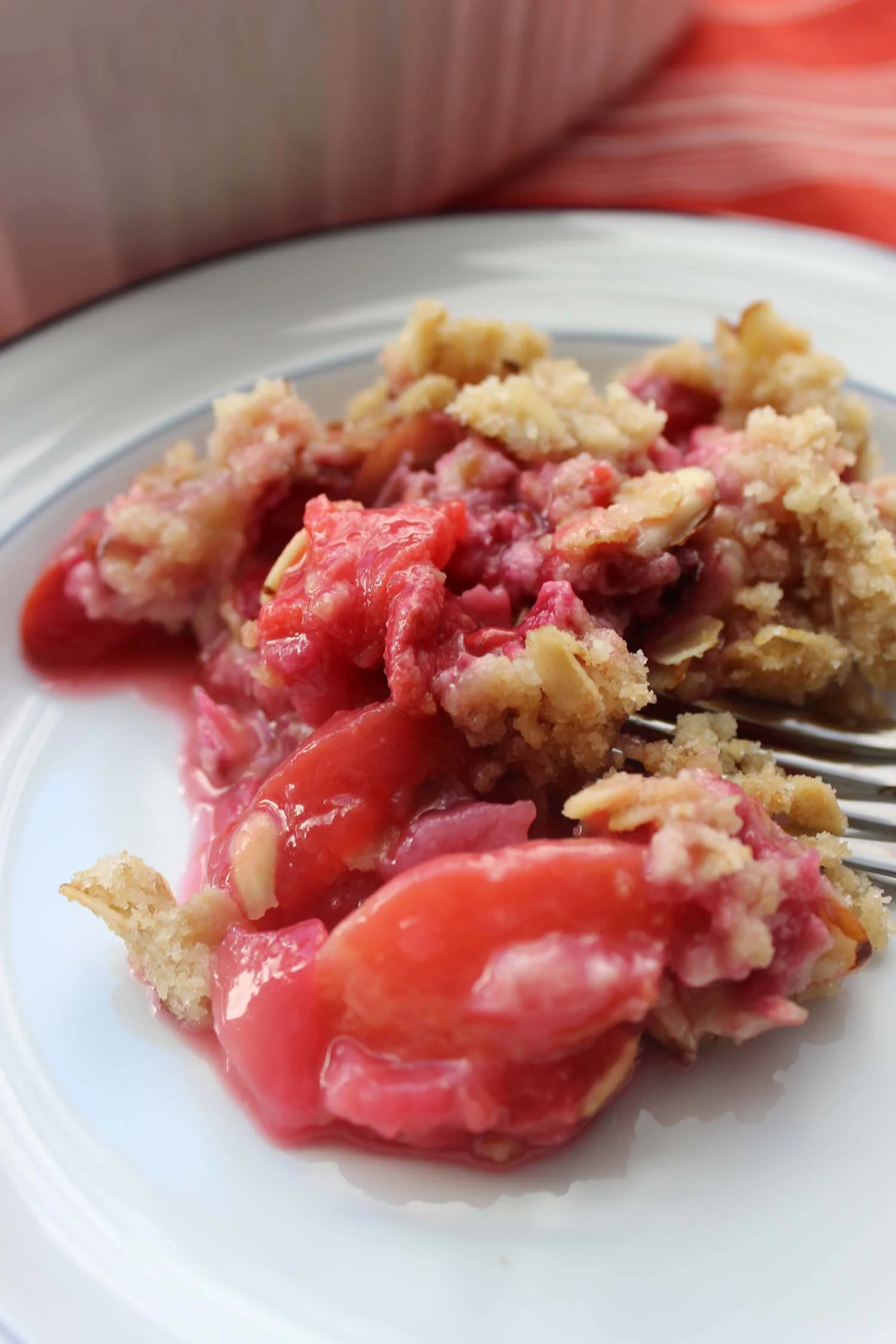 Plum Raspberry Crumble | Image: Laura Messersmith