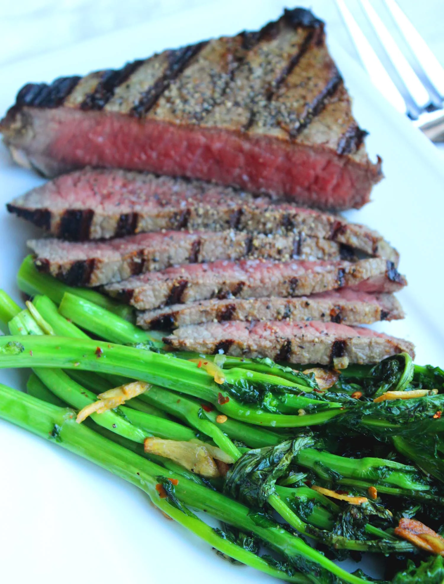 Mustard Marinated Flank Steak | Image: Laura Messersmith