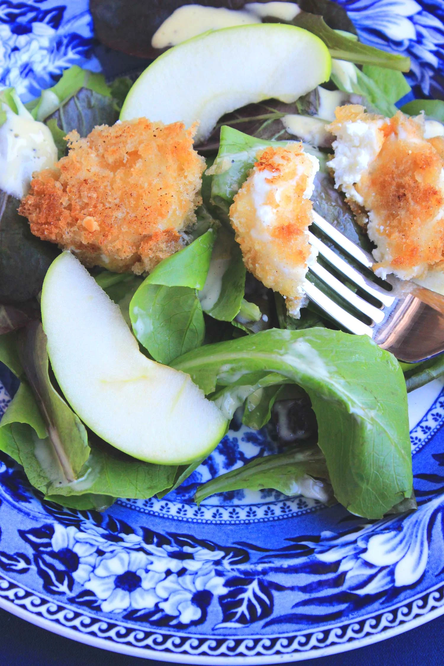 Warm Goat Cheese Salad | Image: Laura Messersmith