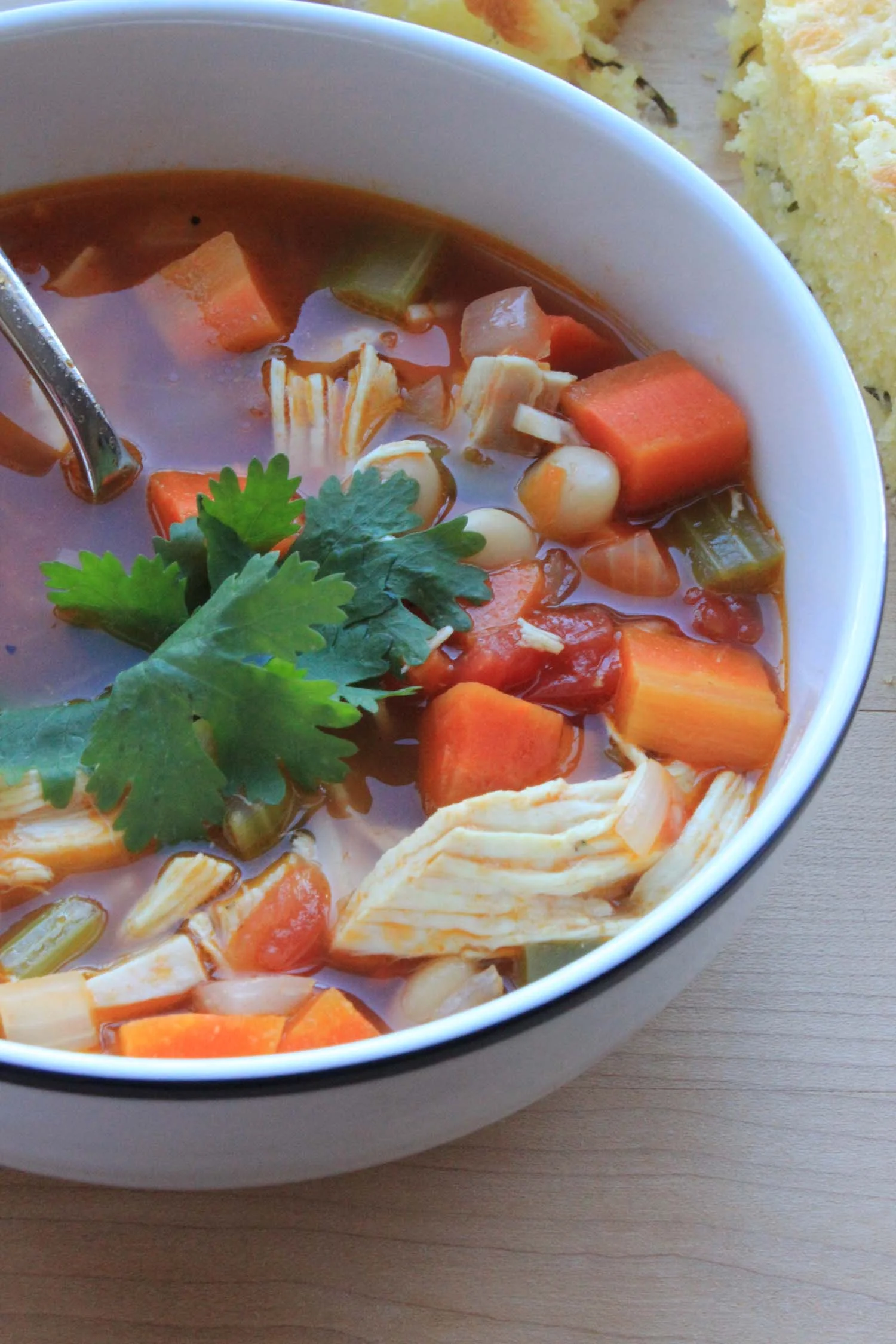 Mexican Chicken Soup | Image: Laura Messersmith