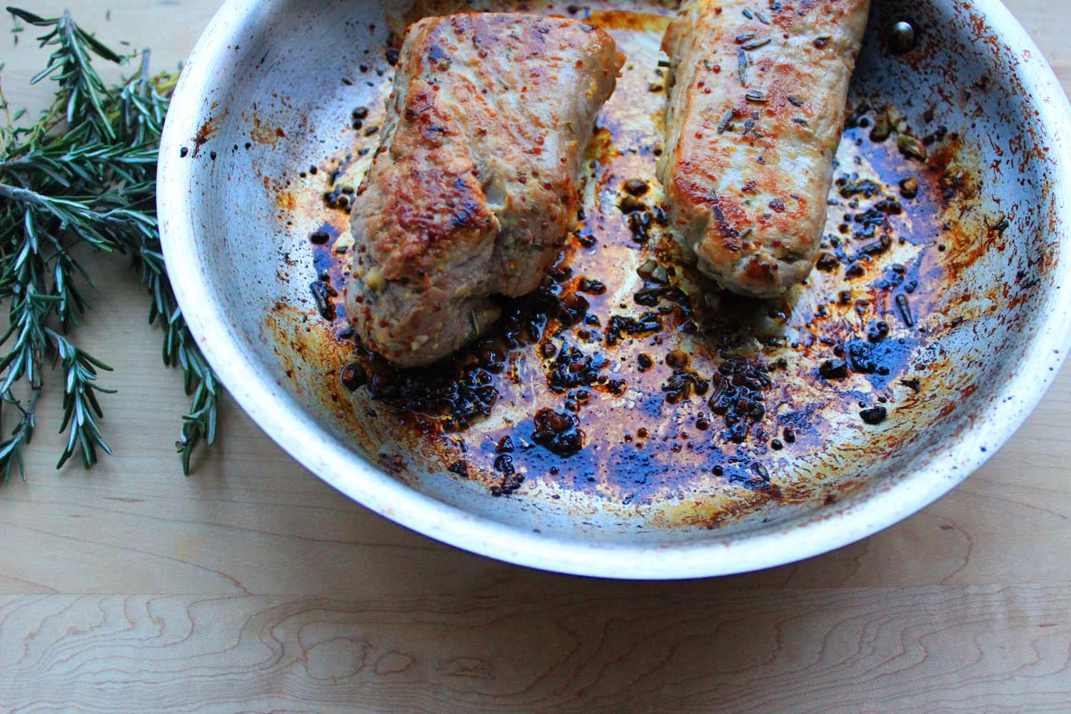 Herb Marinated Pork Loin | Image: Laura Messersmith