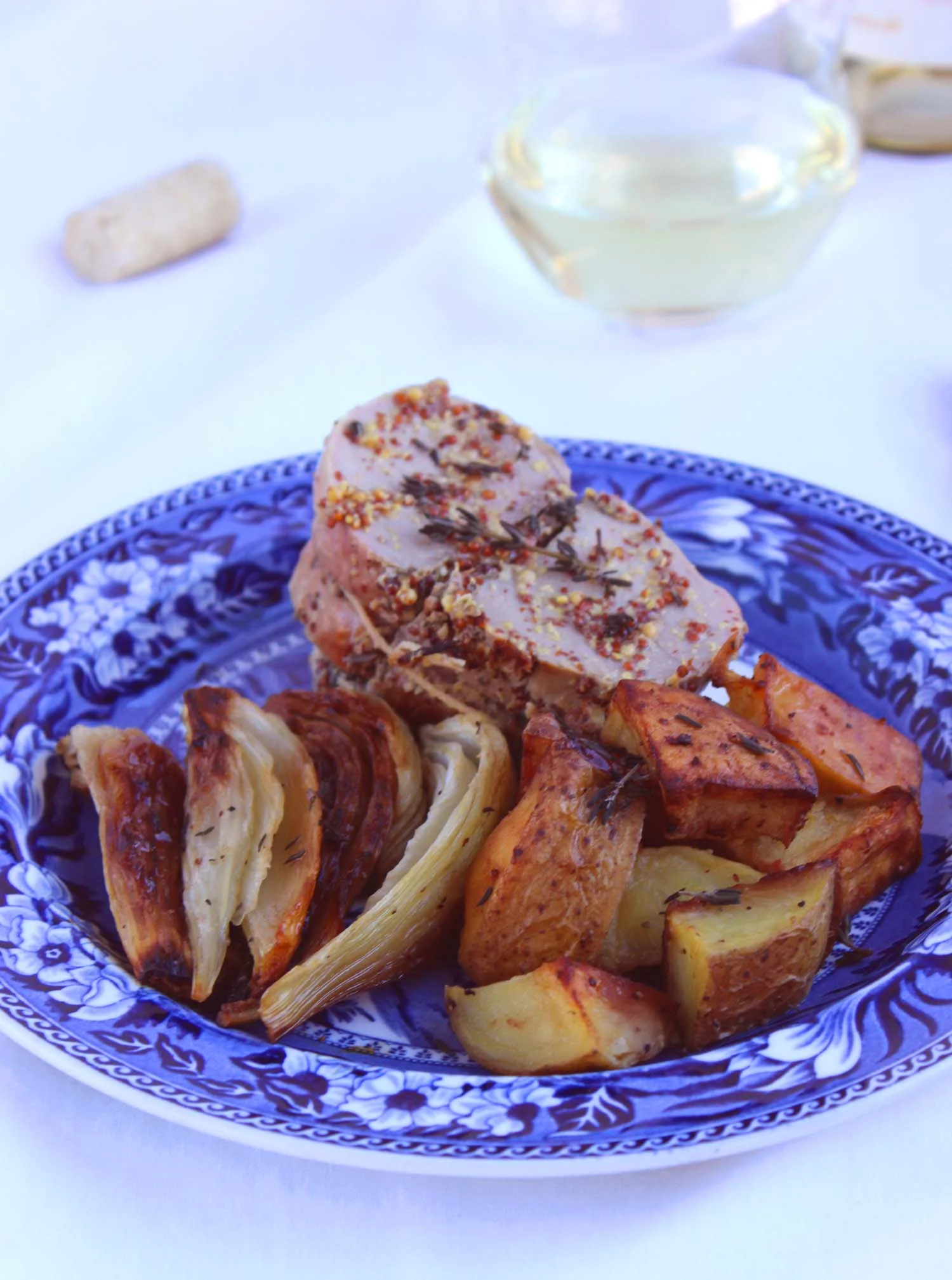 Roasted Pork Loin with Fennel | Image: Laura Messersmith