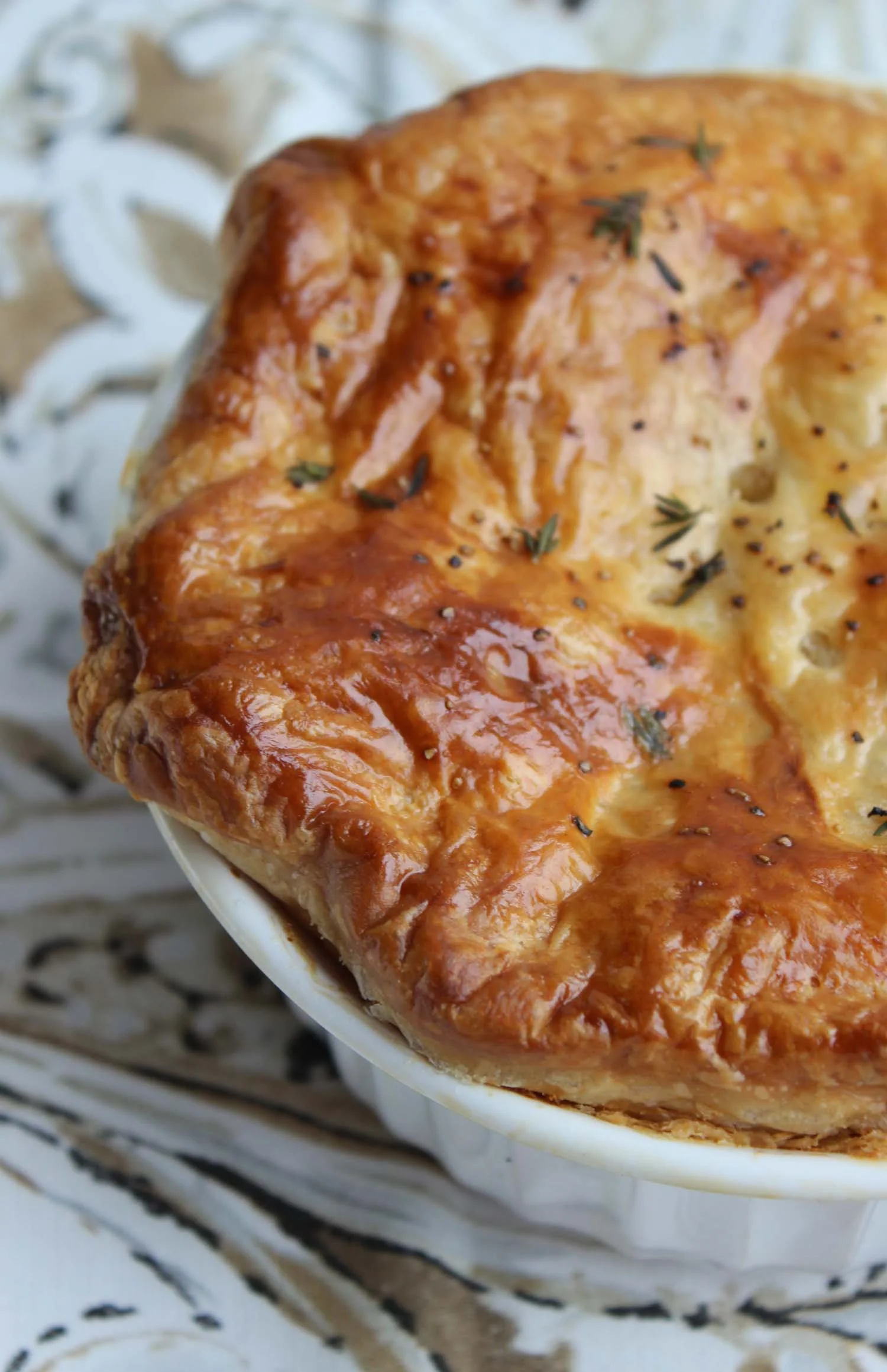 Thanksgiving Turkey Pot Pie | Image: Laura Messersmith