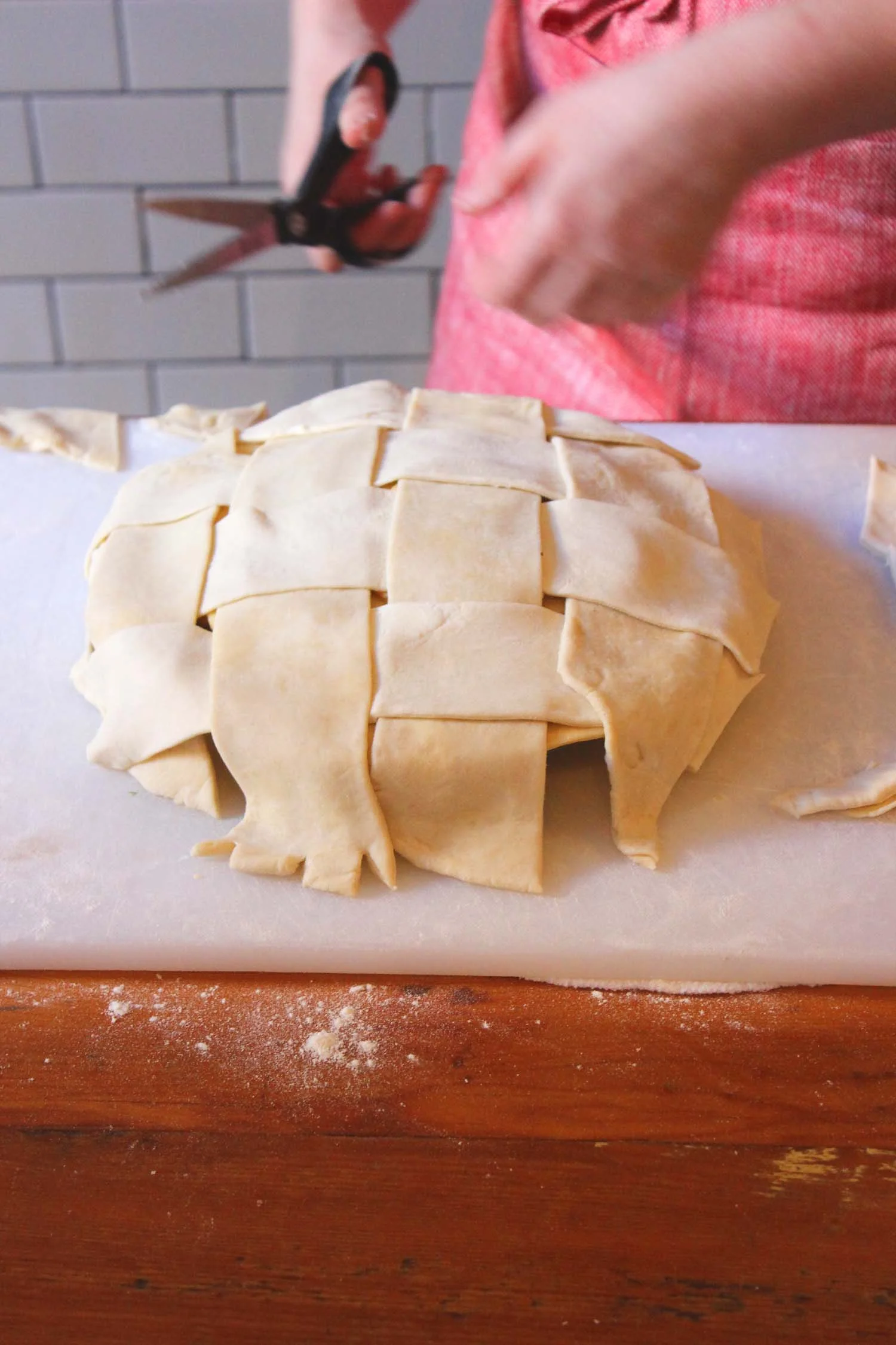 The Fattis (aka Fat Lattice) Pie Crust | Image: Laura Messersmith