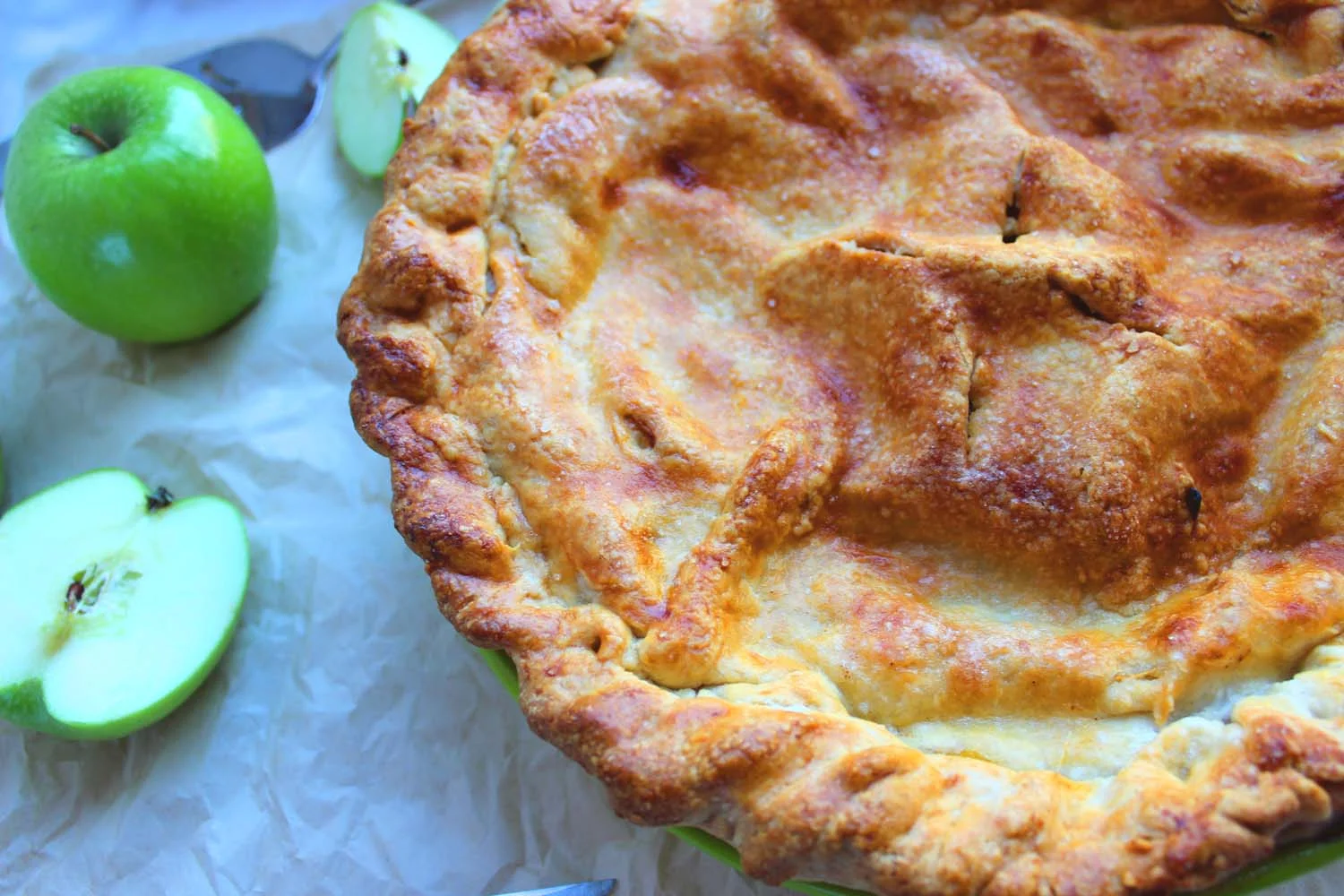 Deep Dish Apple Pie | Image: Laura Messersmith