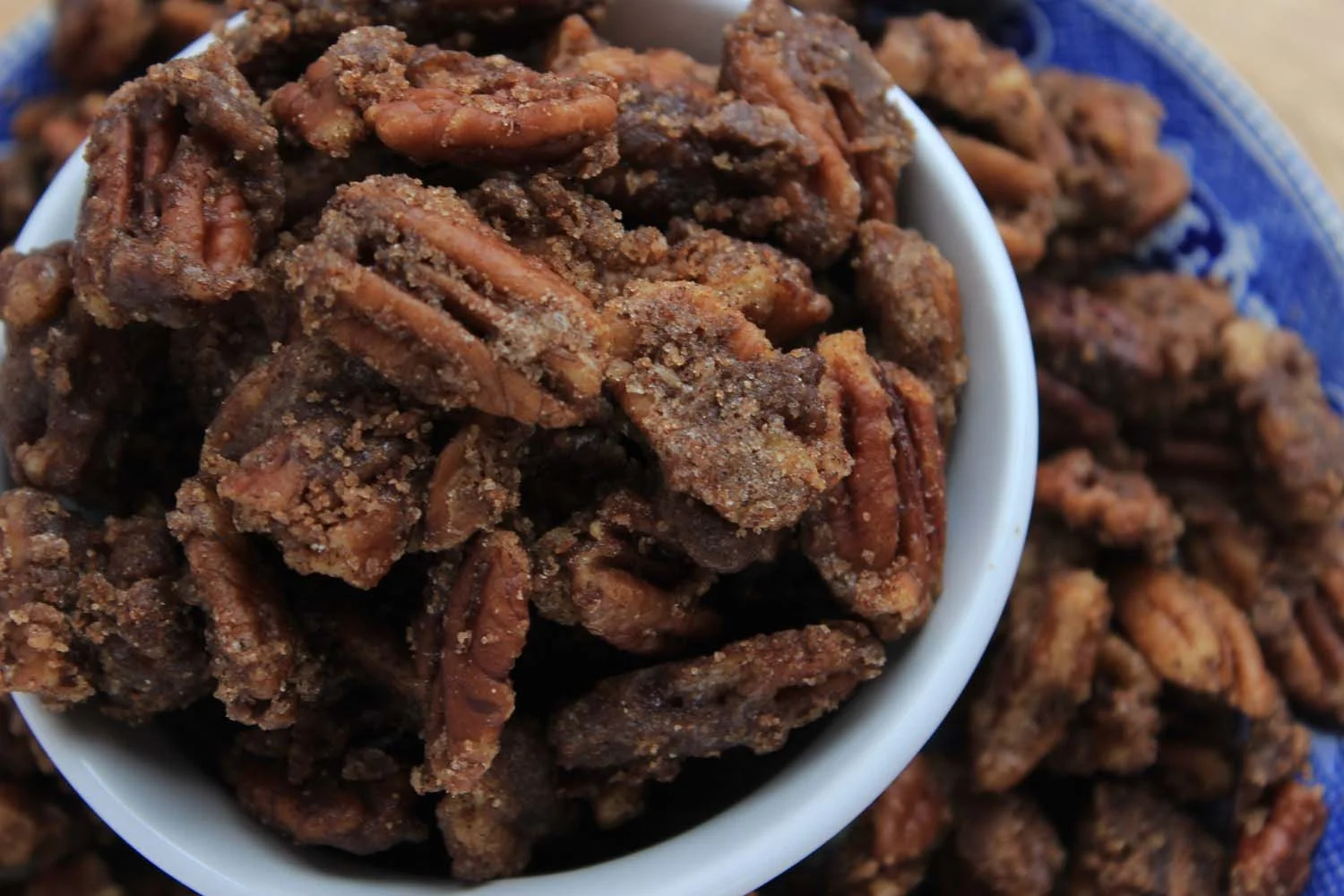 Sugar & Spice Candied Pecans | Image: Laura Messersmith