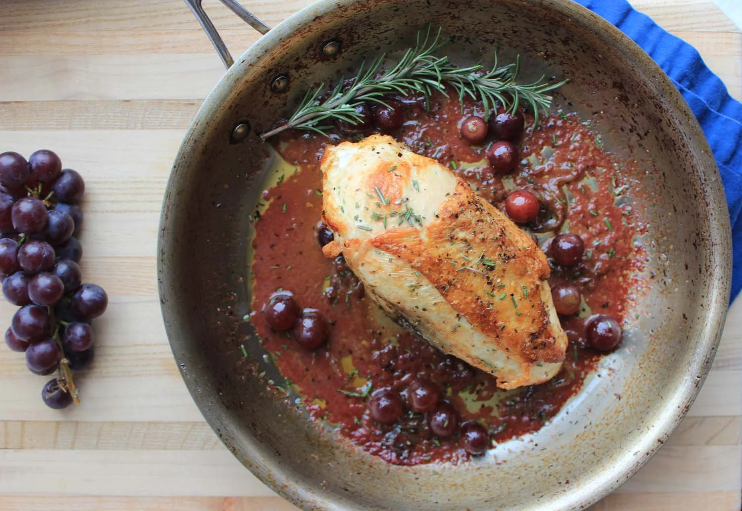 Chicken a la Vendemmia | Image: Laura Messersmith