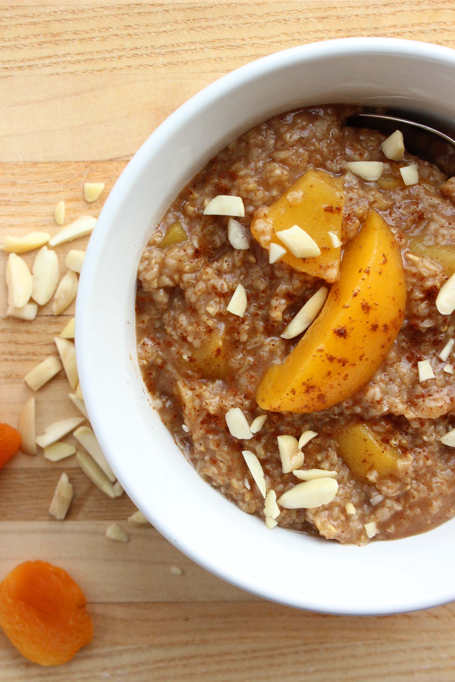 Apricot Peach Oatmeal — Goldfinch & Scout