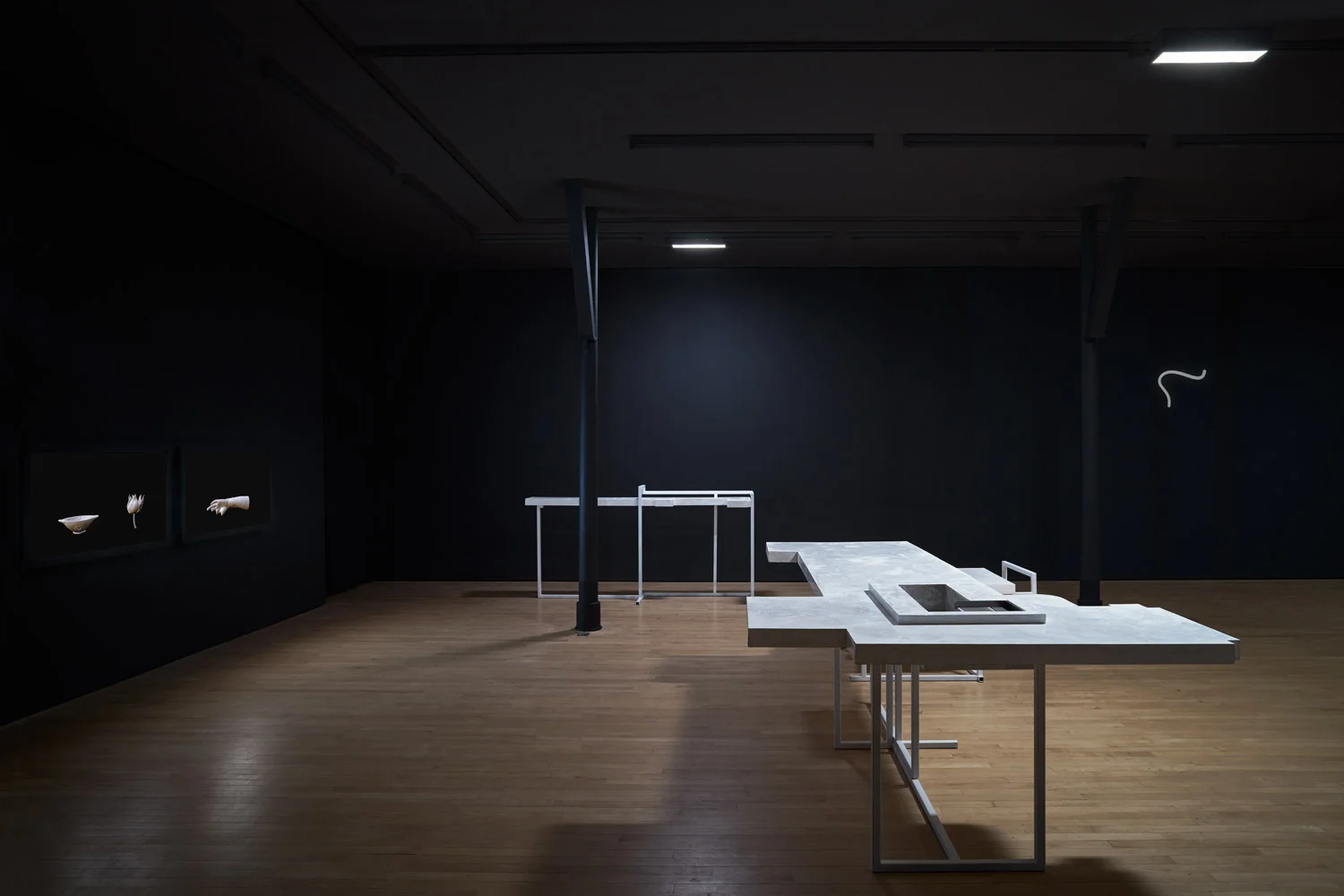  Installation view ¬⊙×, at Assembly Point in collaboration with Sam Smith     Press release  
