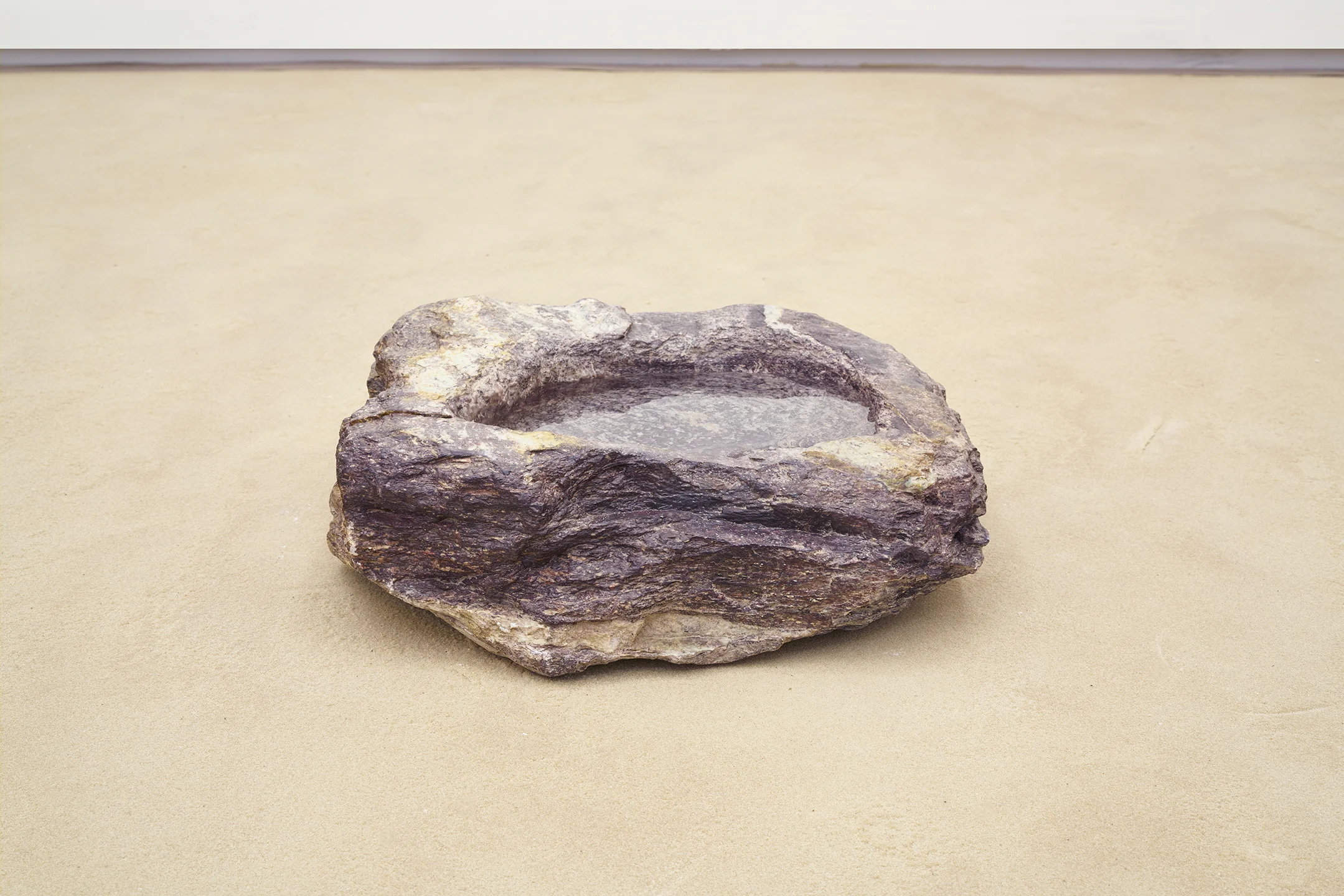Foresight by Earth , 2016 Hand carved cobalt, water