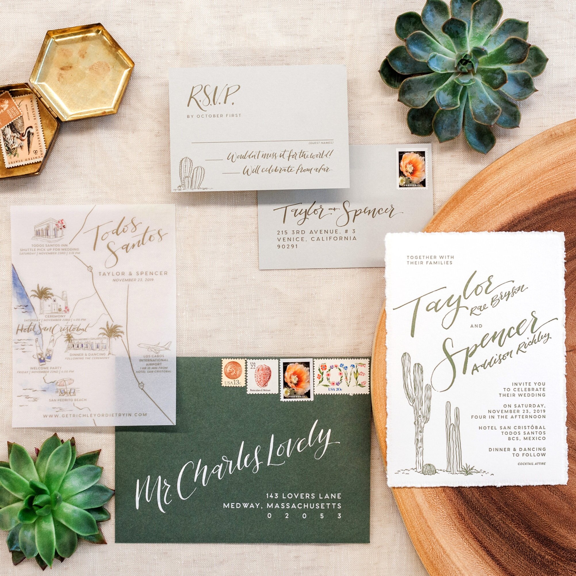 Meet the Makers: EYI Love Luxury Gold Foil + Letter Press Wedding  Stationery