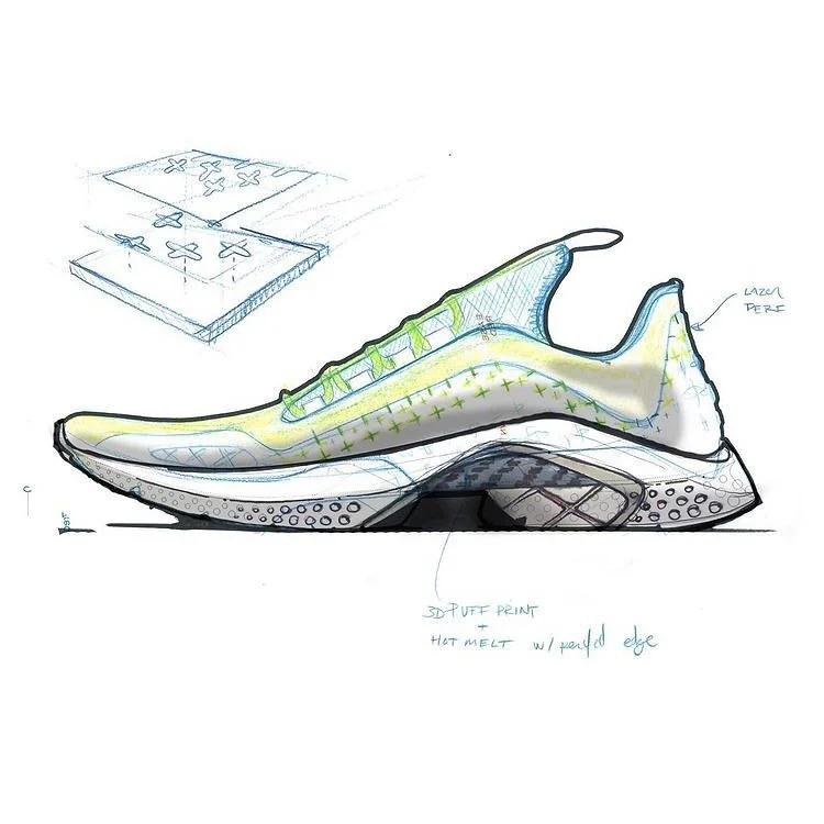 #tbt

Sketch from around 2016. I had a loose idea of what sole fury should be. But It needed so much more exploration to refine the story. On the Innovation team I was surrounded with some real design Juggernauts. One of those was @mattboudreau22, th