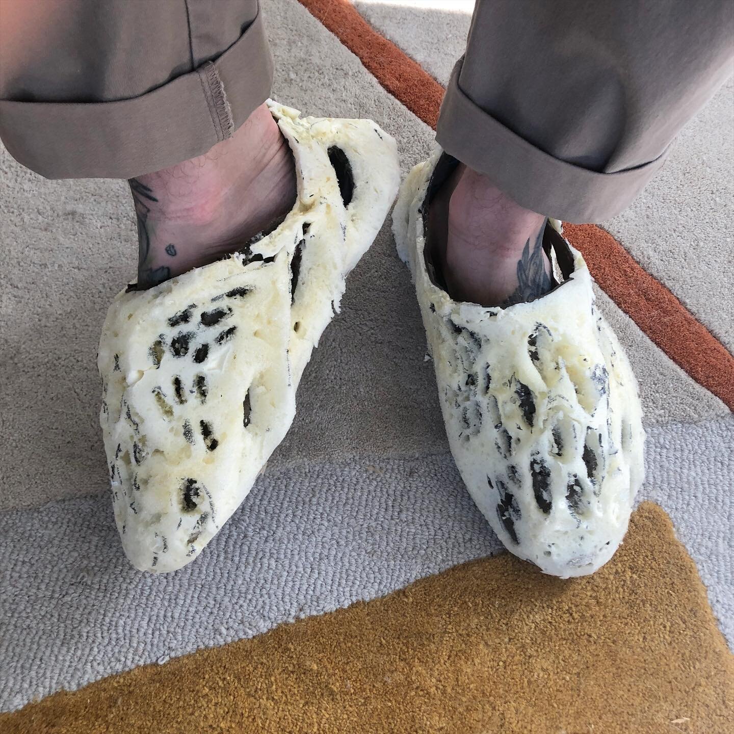 Using the &ldquo;BOOTLEG&rdquo; No.5 as my new cozy house slipper.