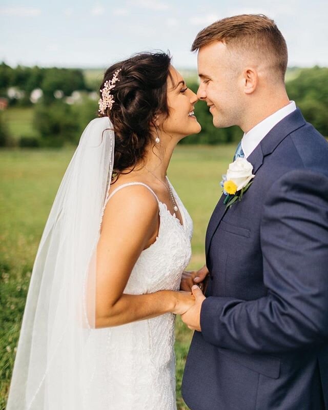 June wedding are something special.🌼A favorite moment from this day was when Kalene got her dress on and had a reveal with her bridesmaid. They couldn&rsquo;t come into the church due to COVID restrictions, but they improvised and did a reveal throu