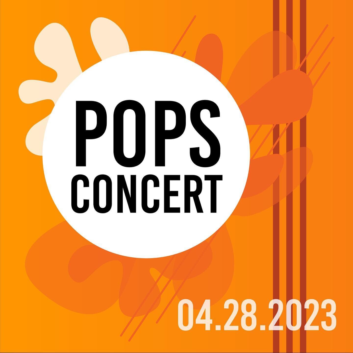 The West Covina High School Choral Department proudly presents

2023 POPs Concert
April 28, 2023; 7pm (PST)
West Covina High School - 
GYM

Join us for this incredible concert featuring performances from all ensembles from The West Covina High School