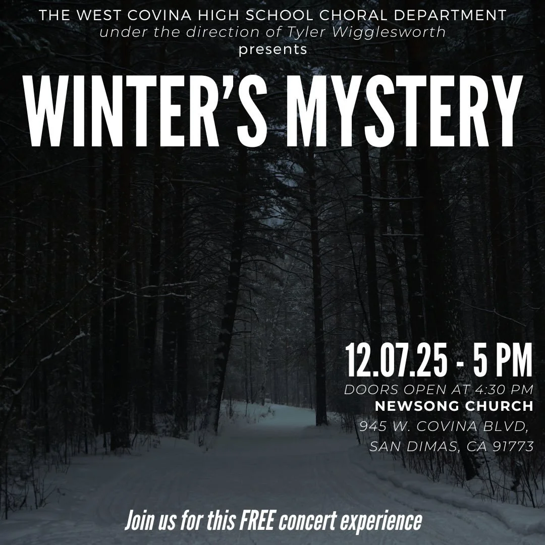 ✨ THIS SUNDAY &mdash; &ldquo;Winter&rsquo;s Mystery&rdquo; ✨
Step into an evening shaped by stillness, beauty, and the quiet wonder of the season. ❄️

Winter&rsquo;s Mystery invites listeners into a landscape where the world seems to pause&mdash;wher