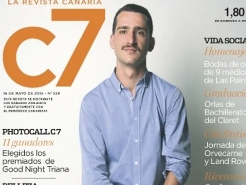 Carlos Pons on the Cover of C7 Magazine