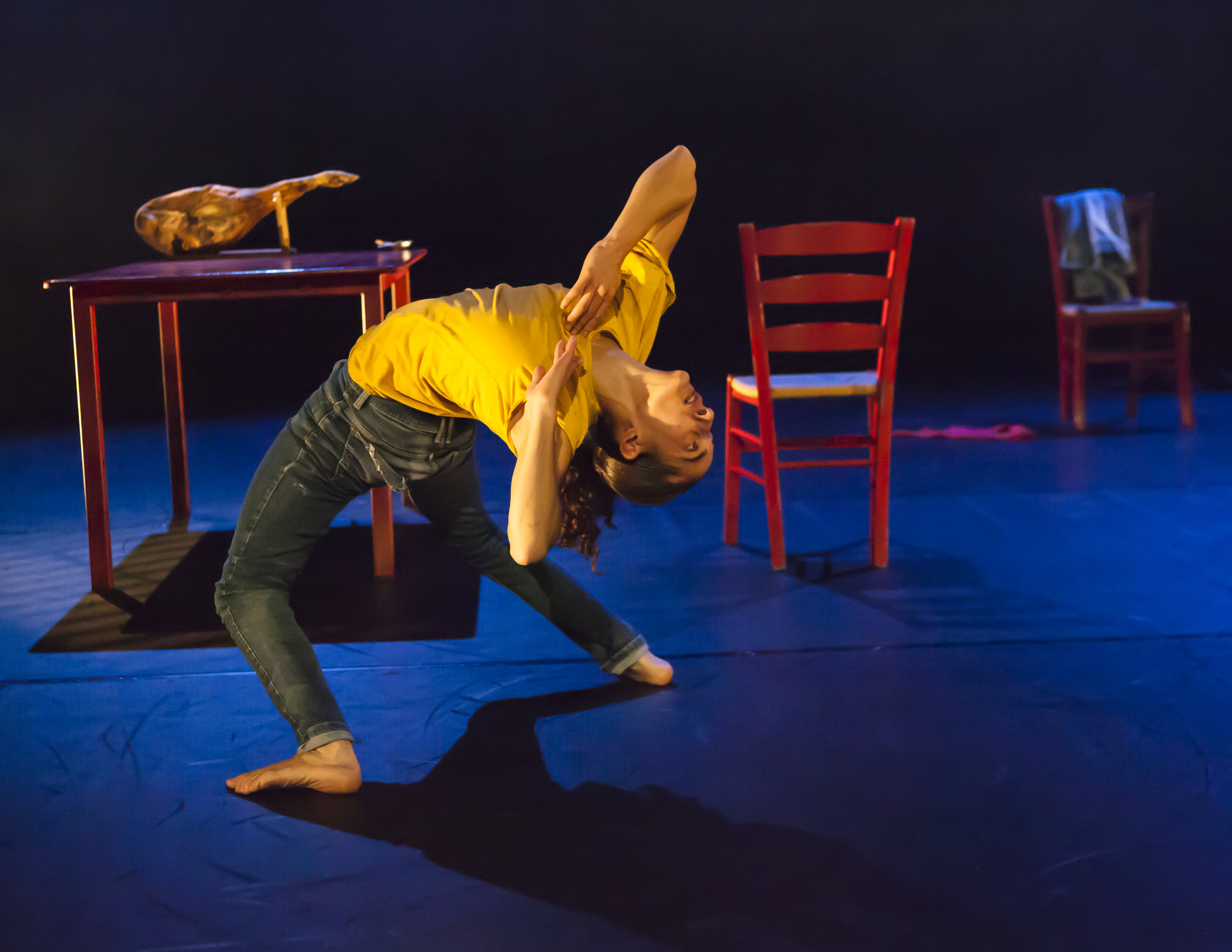 Marivi Da Silva in Young Man!, by Carlos Pons Guerra. Photo: Maria Falconer