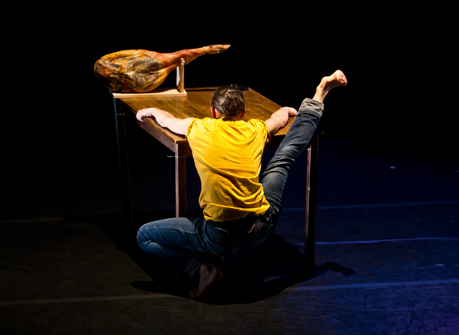 Marivi Da Silva in Young Man!, by Carlos Pons Guerra. Photo: Emma Kauldhar