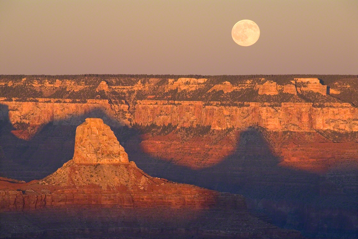 Moon Over the Canyon