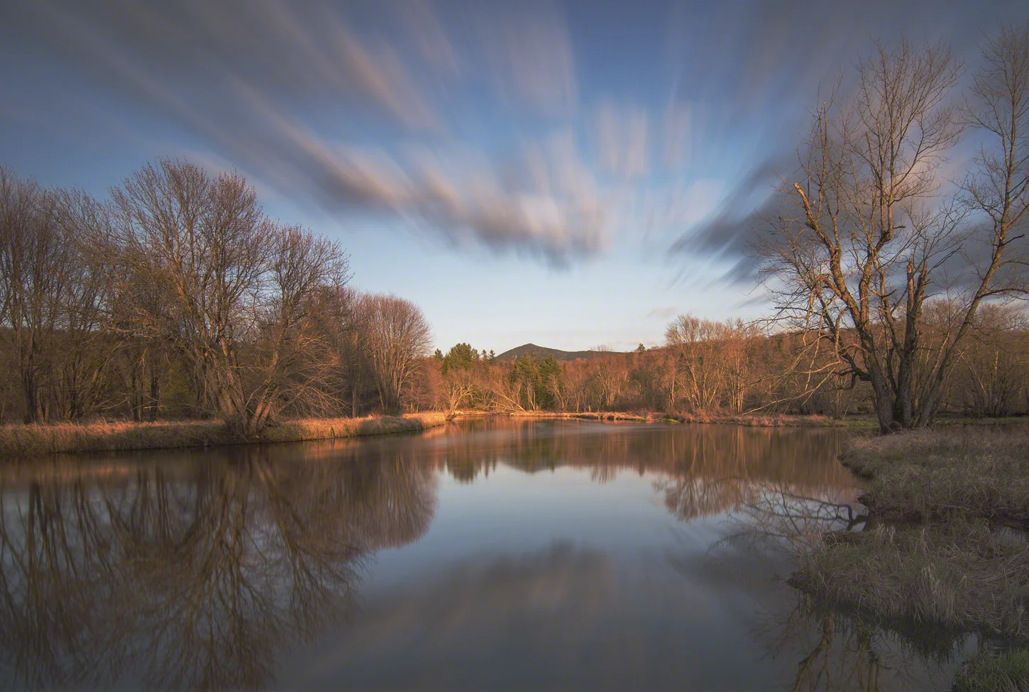 Saranac River Sunset