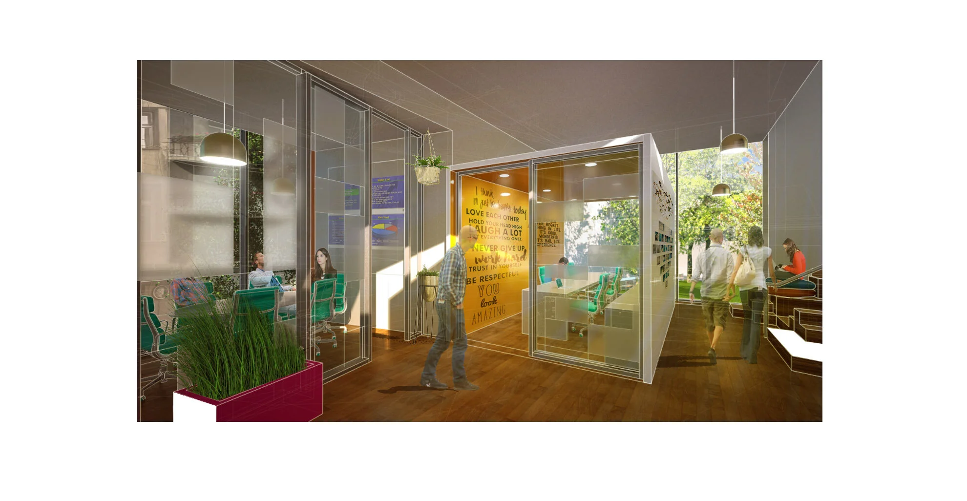 Office and conference space