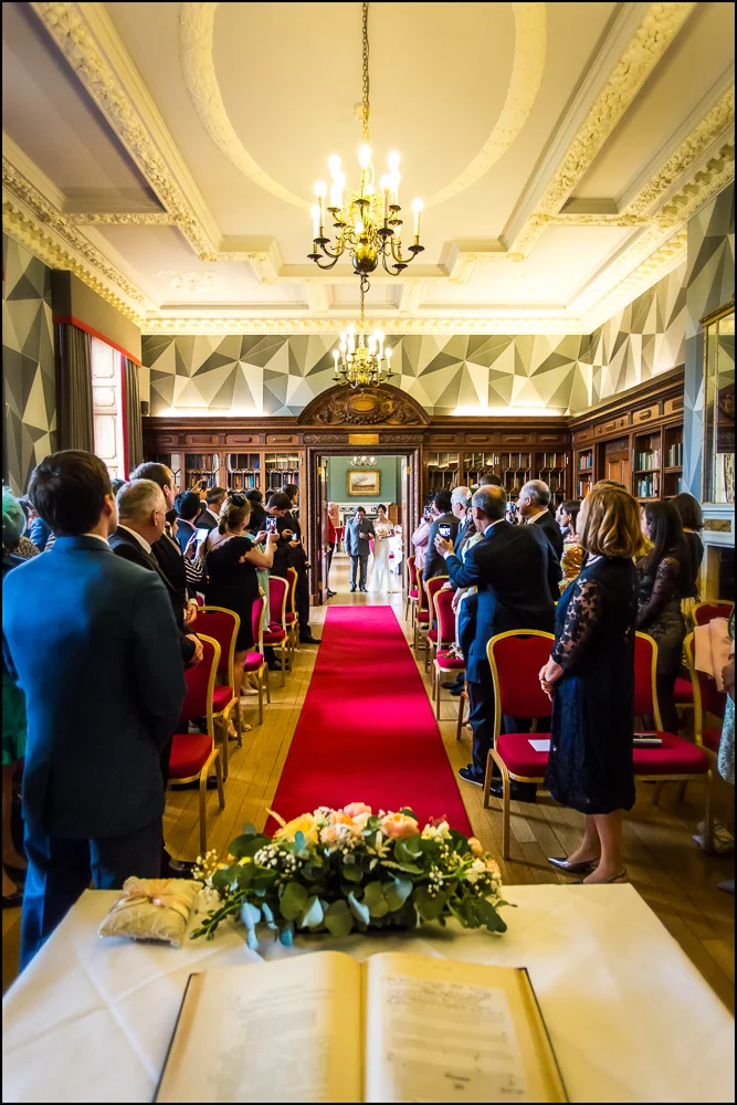 Maria & Tokay. Eynsham Hall wedding photographer .