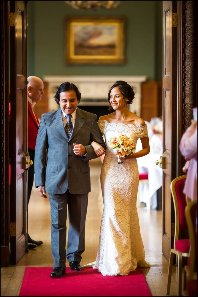 Maria & Tokay. Eynsham Hall wedding photographer .