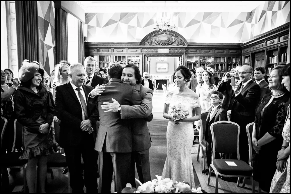 Maria & Tokay. Eynsham Hall, Oxfordshire wedding photographer .