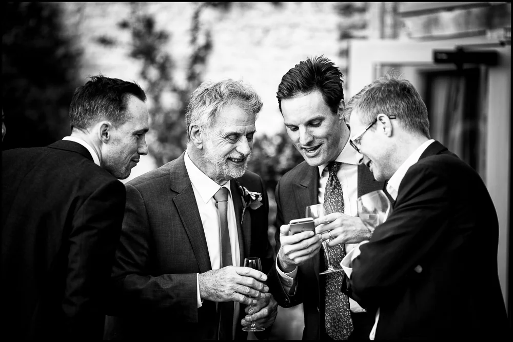 Claire & David. Wedding photographer, Caswell House , Oxfordshire.