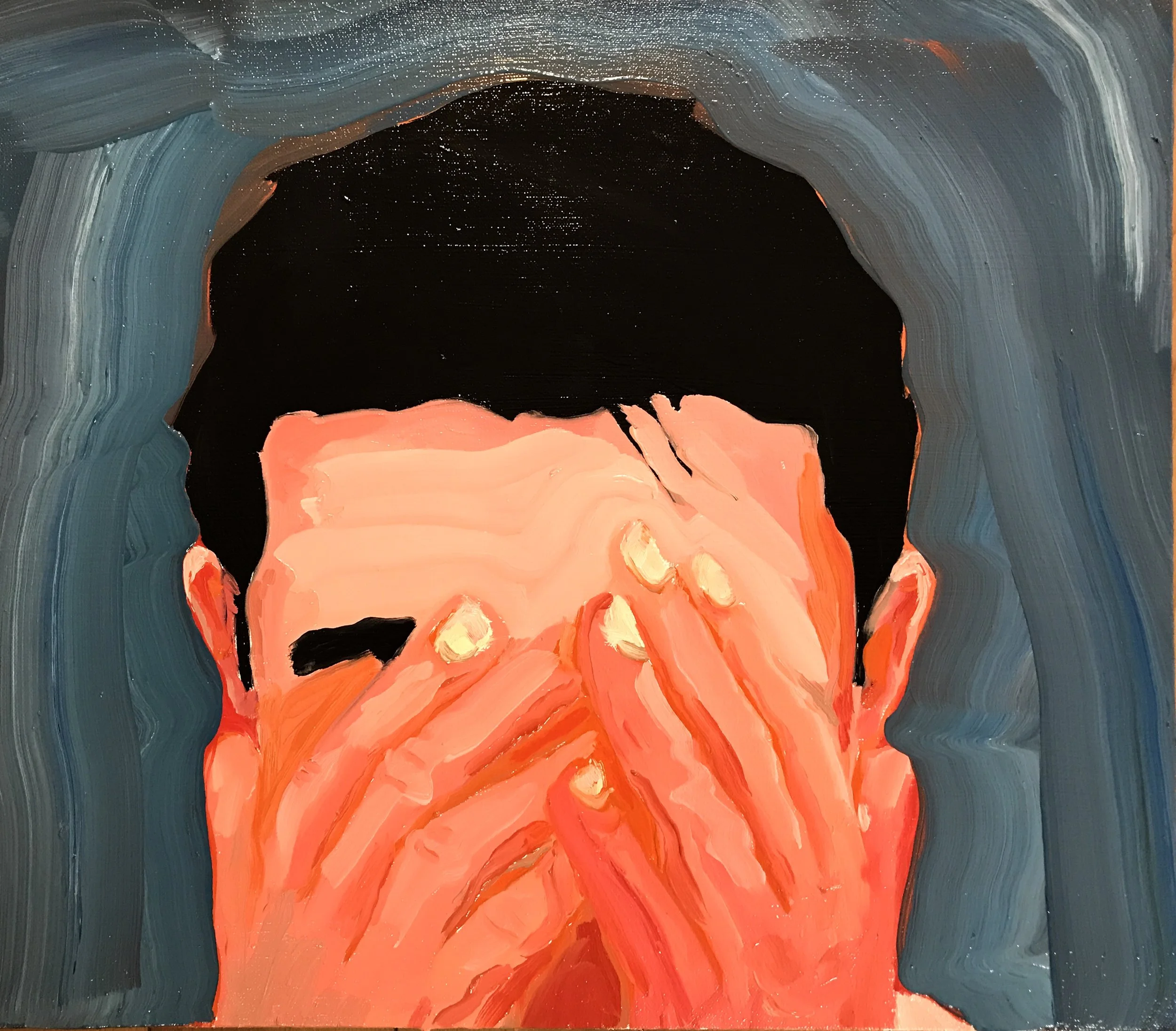 June 26. 2 x 2 foot oil on canvas