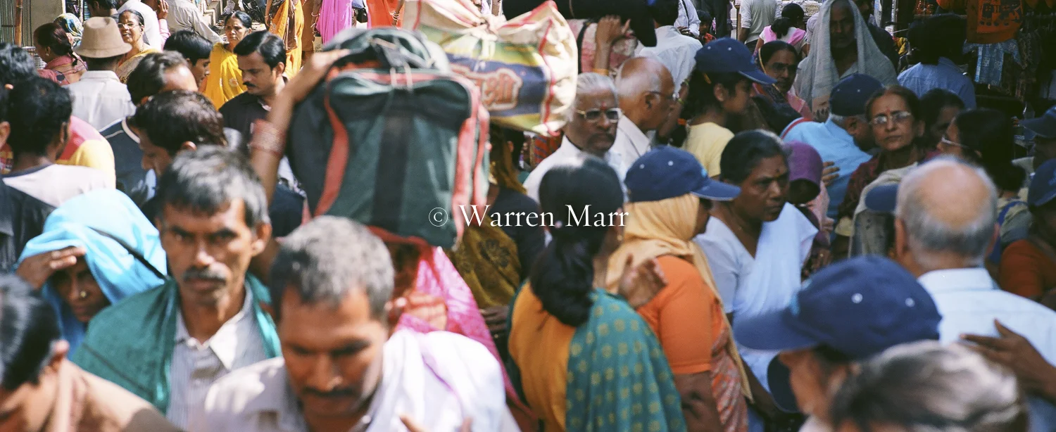 Street Crowd, Pushkar - November 2011, Rajastan, India