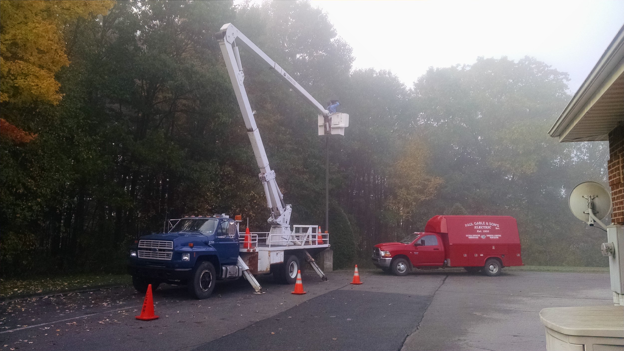 Changing Parking Lot lighting to LED