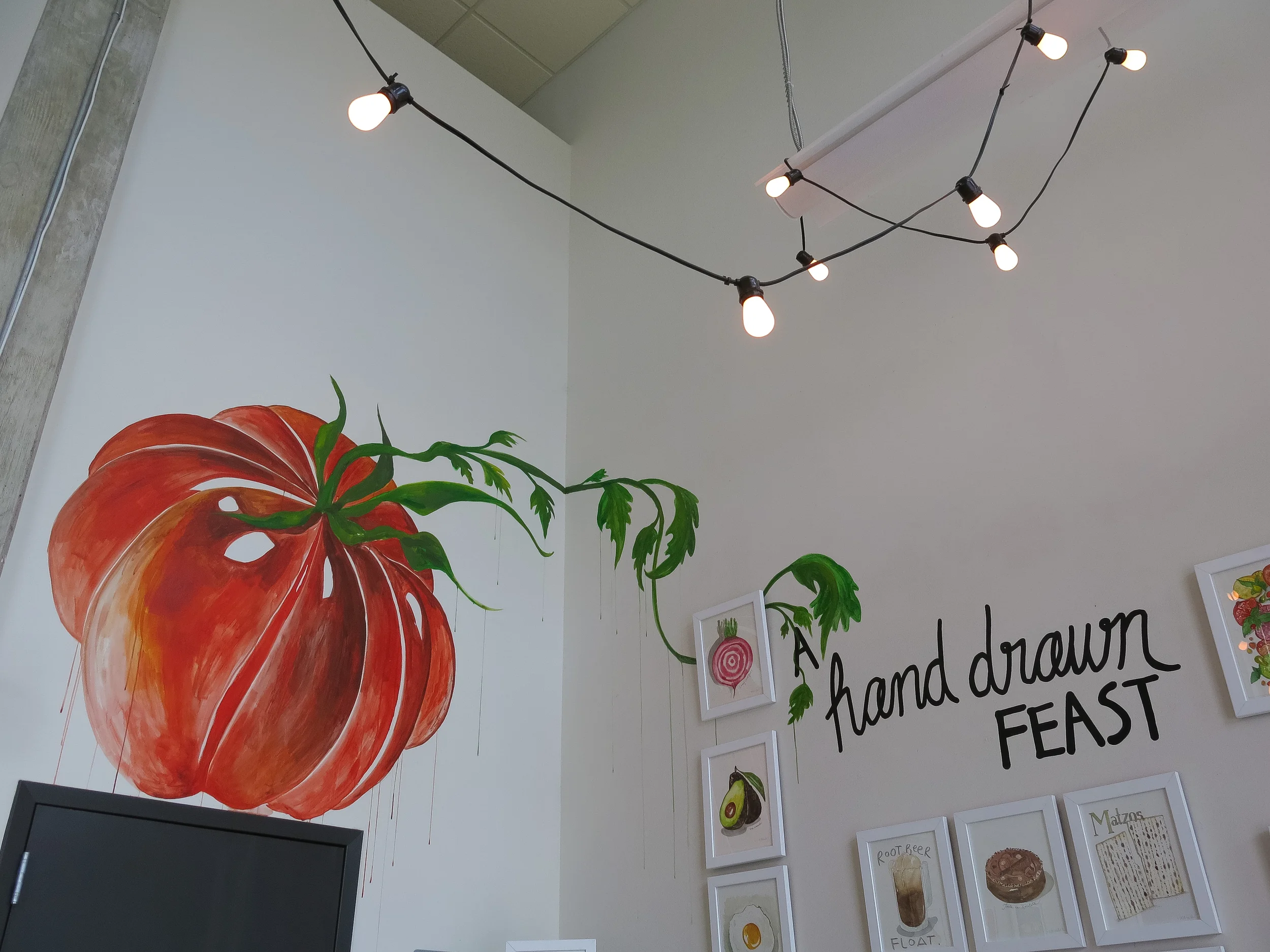 Mural by Marcella Kriebel.