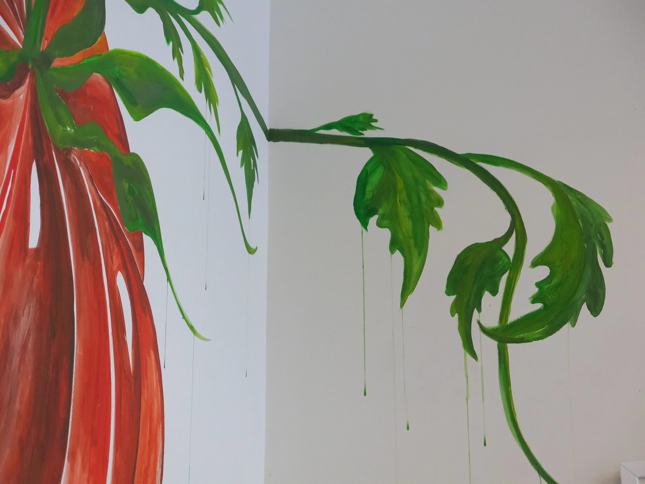 Mural details.